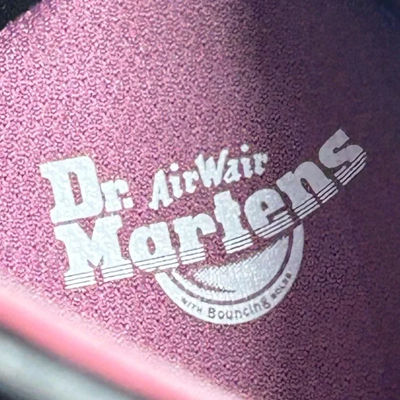 Dr. Martens AirWair Muted Purple Combat ankle boots ladies size 6 men’s size 5 - Picture 4 of 9